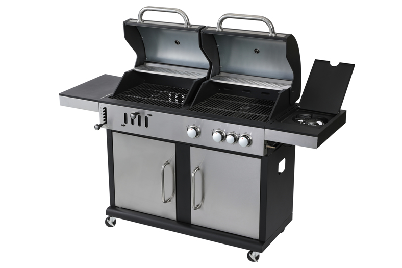 SAC Combi Gas/Charcoal BBQ & accessories